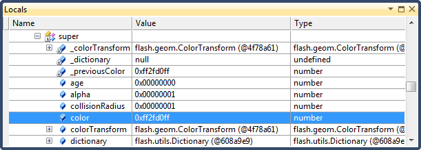 Hexadecimal display